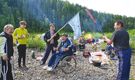 Обряд посвящения в «шагисты» прошёл Алексей Заречнев