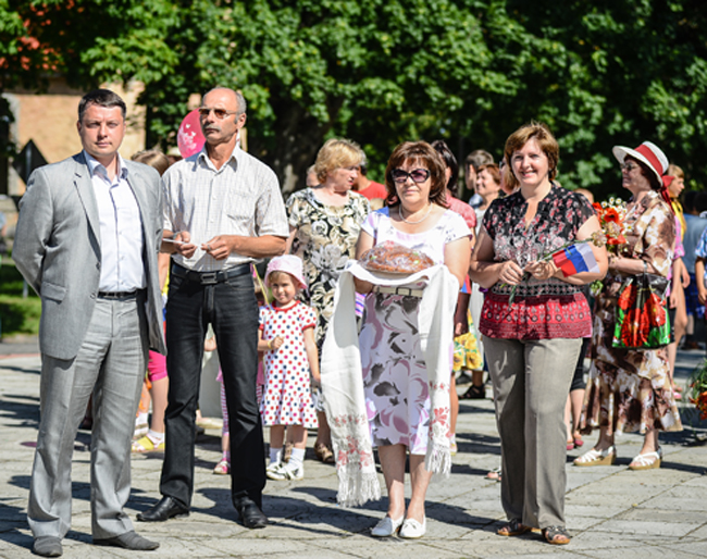 Встреча автопробега Встреча автопробега