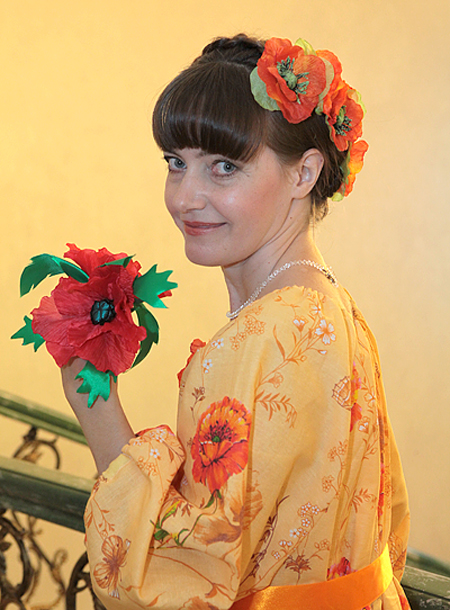 Коллекцию «Домашнее платье» демонстрирует Тюменская областная организация ВОИ