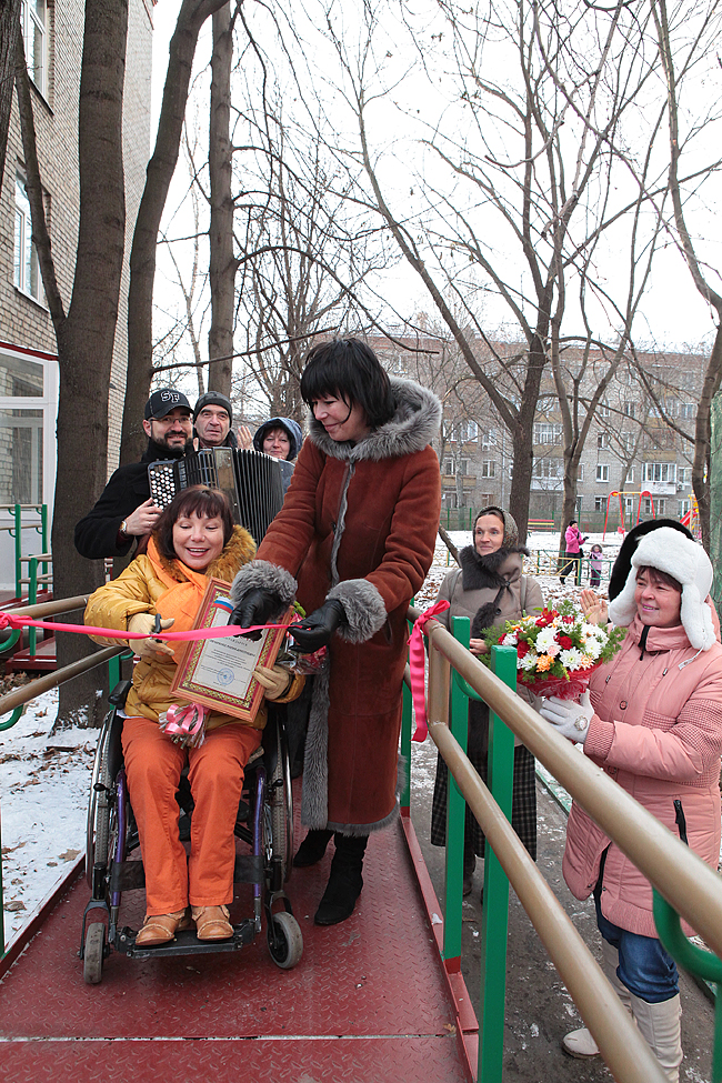 Пандус для актрисы Пандус для актрисы