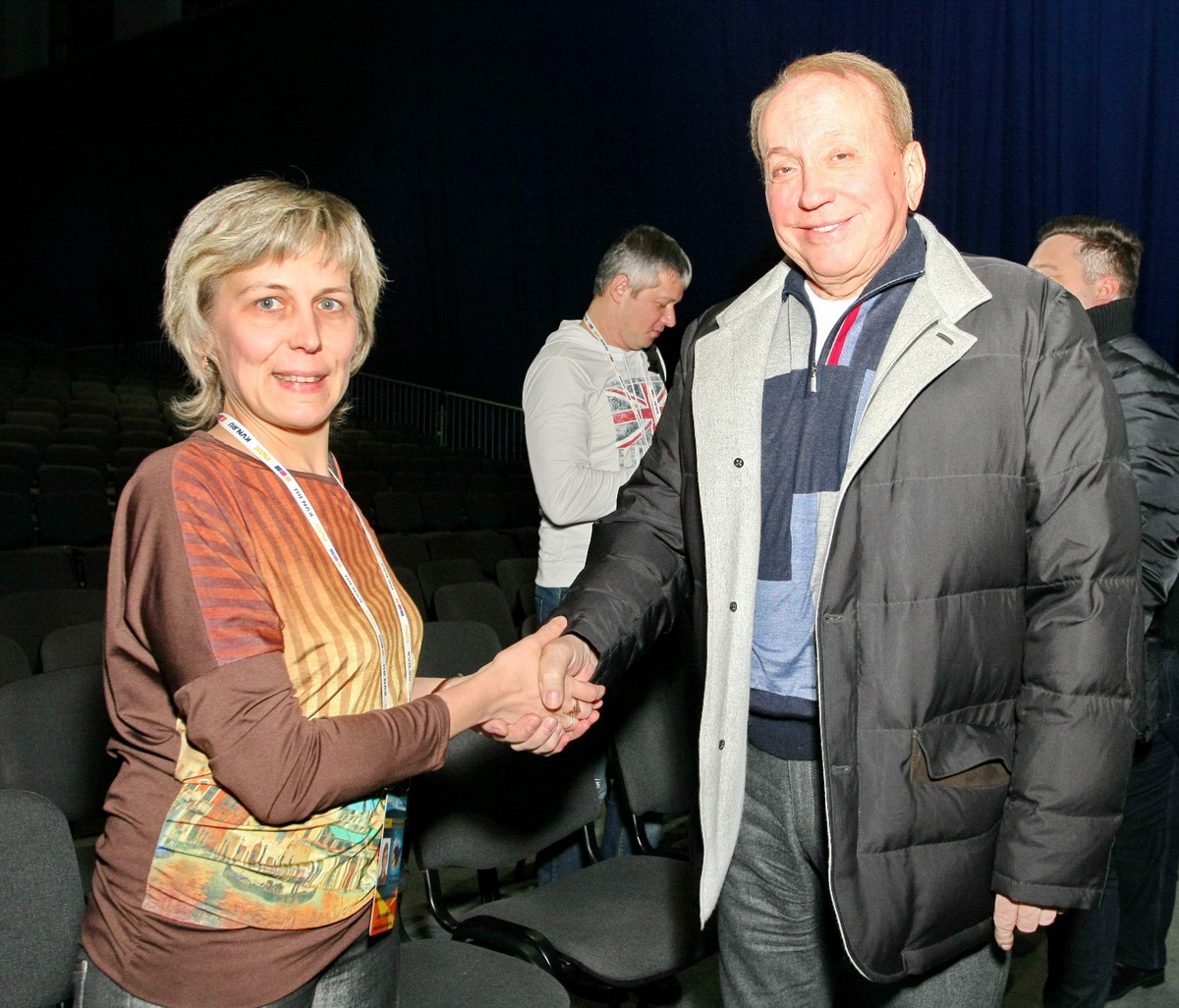 Виктория Борканникова и Александр Масляков